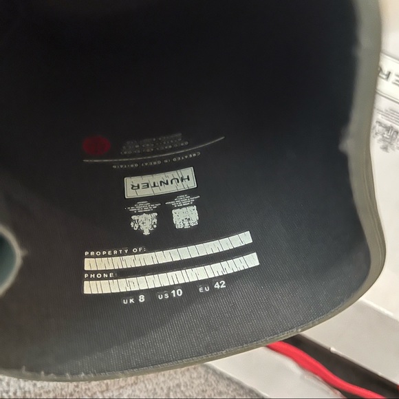 Hunter Green Rainboots Mid - Picture 5 of 5